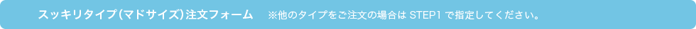 スッキリタイプ(マドサイズ）注文フォーム※他のタイプをご注文の場合はStep 1で網の種類を指定してください。
